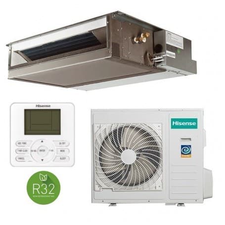 Aire acondicionado Conducto HISENSE Modelo AUD71UX4RCL4 6192 frigorías. Imagen | EGEClima